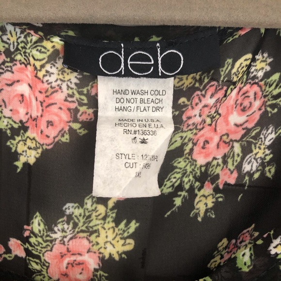 Deb Sheer Floral Tank - Picture 3 of 3